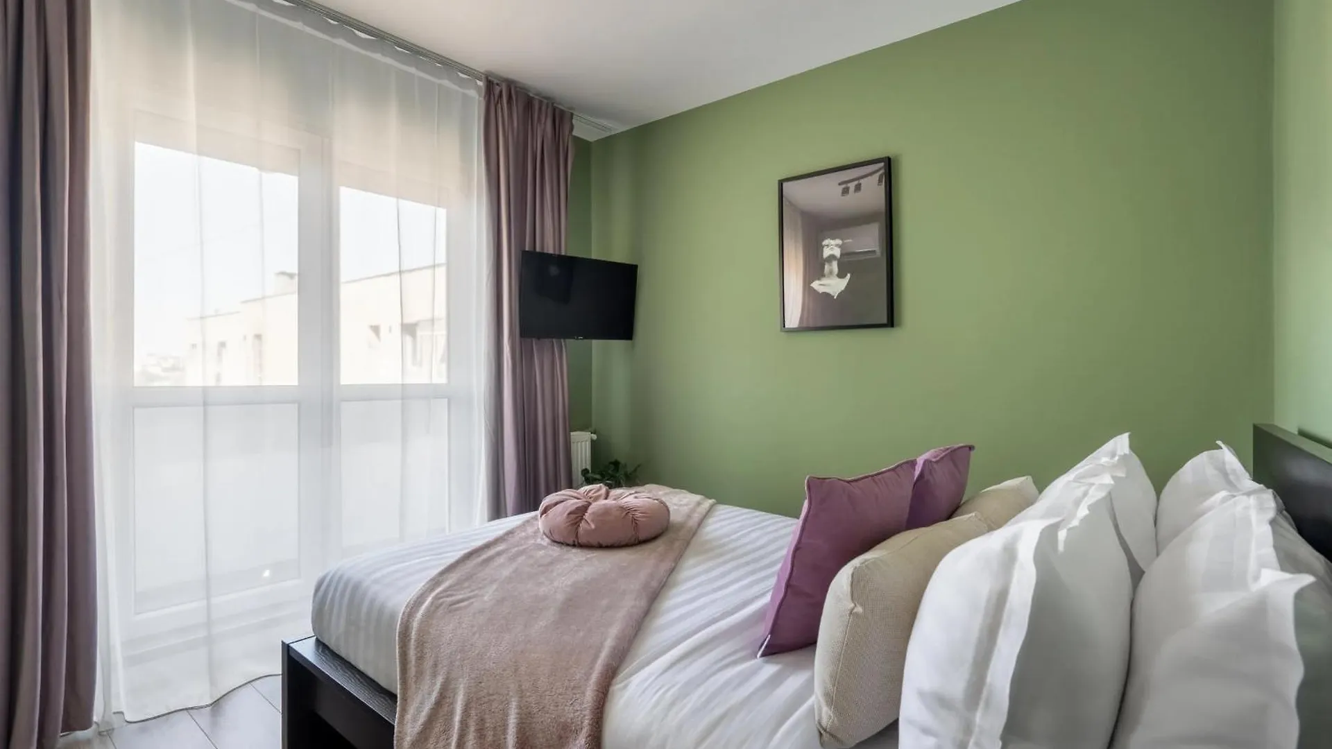 Colorful & Bright 2Br On Iconic Calea Victoriei Lägenhet Bukarest Rumänien